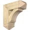 Ekena Millwork Imperial Arts and Crafts Rough Sawn Bracket w/ Offset Brace, Douglas Fir, 8"W x 22"D x 22"H BKT0806X22X22IMP03RDF - alternate 1